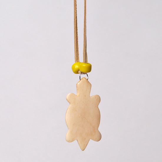 Bone Turtle Necklace