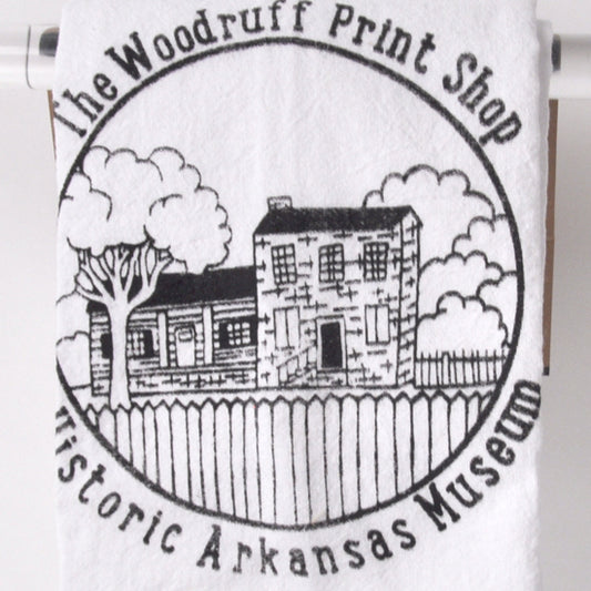 Tea Towel - Moody Brown, Woodruff Print Shop