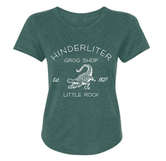 Hinderliter Grog Shop Ladies T-Shirt