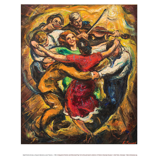 Poster - Eight Hands Square Dance