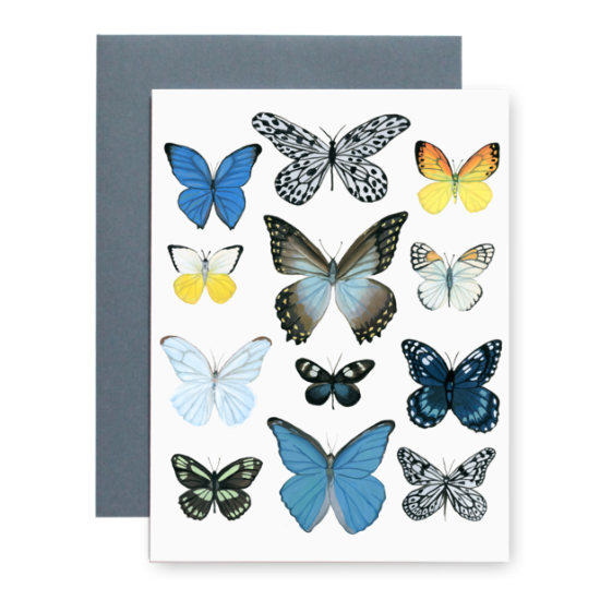 Note Card - Tram Colwin’s Butterflies and Blooms
