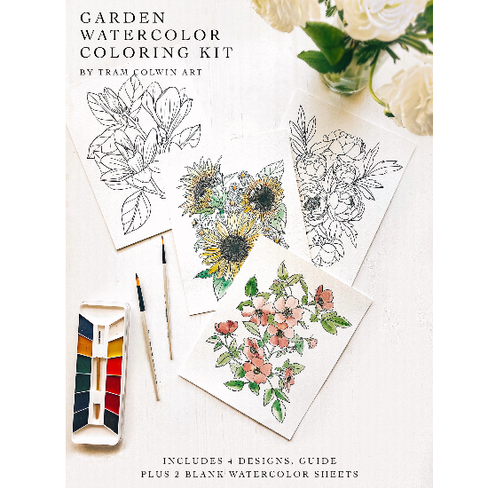 Watercolor Kits from Tram Colwin