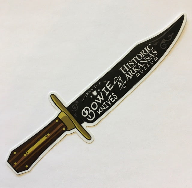 Bowie Knife Sticker