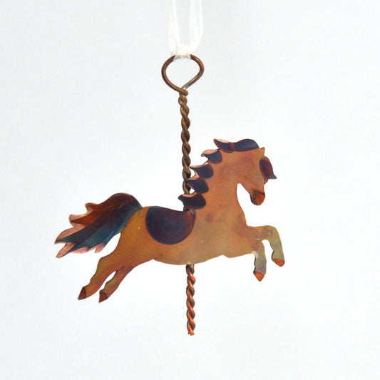 Ornament - Gypsy Phoenix Copper Carousel
