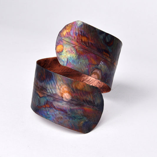 The Feathers - Copper Wrap Cuff