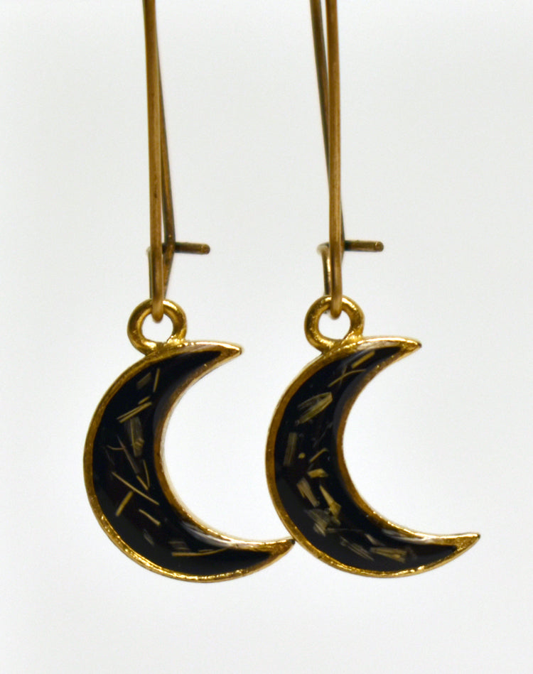 Garden Sass - Crescent Moon Earrings