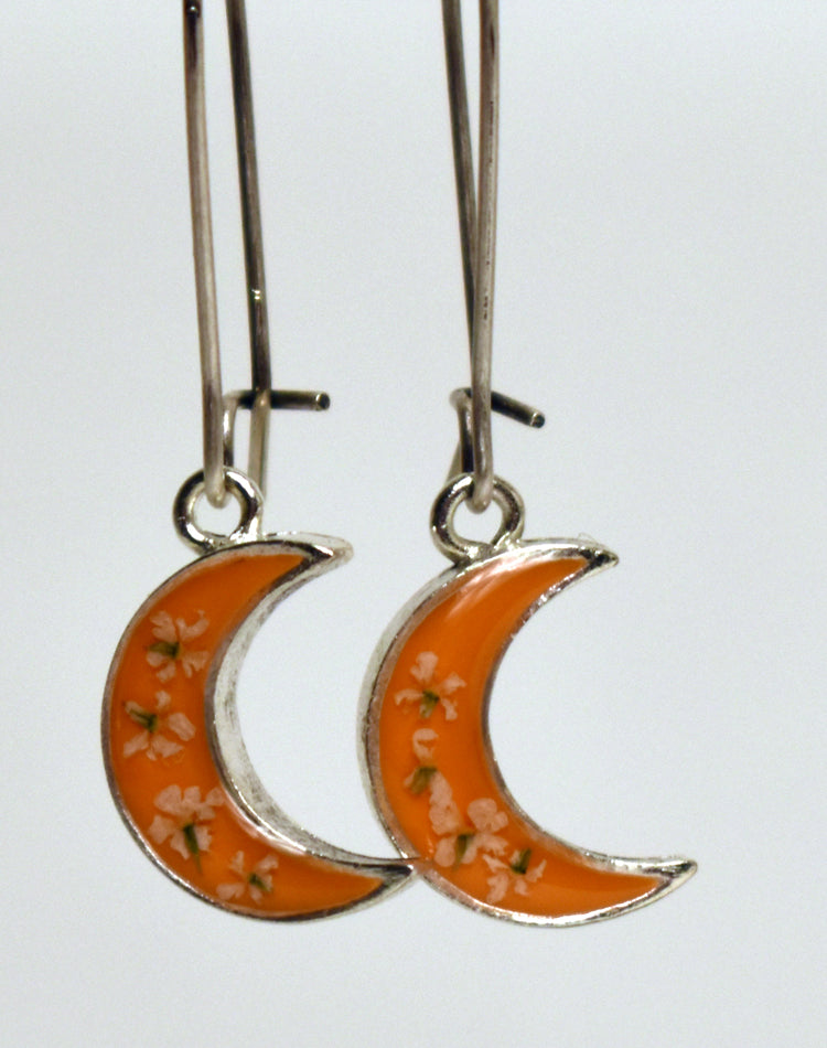Garden Sass - Crescent Moon Earrings