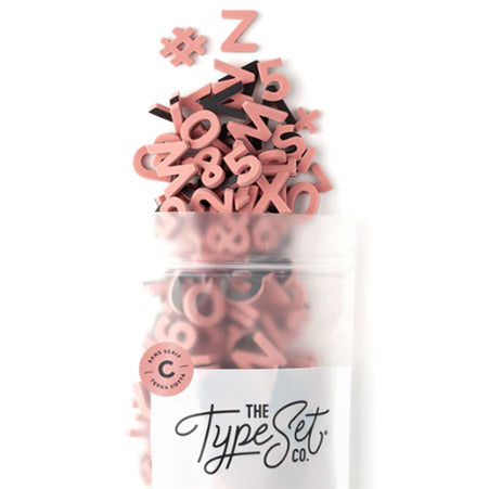 The Type Set Co.® - Solid Color Letters