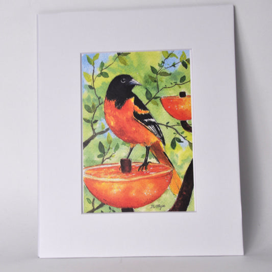 Watercolor Prints - Ellyse's Studio, Birds, 8x10